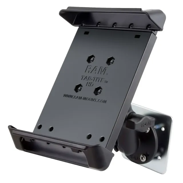 RAM Tab-Tite Drill-Down Mount with Backing Plate for Small Tablets