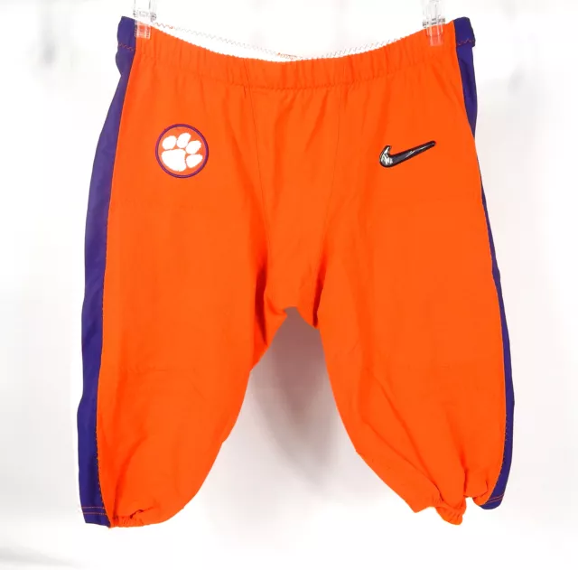 2016-18 Clemson Tigers Game Issued P Used Orange Pants College Playoffs 42 2S