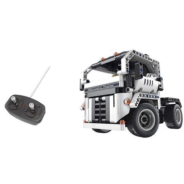 Camion De Construction RC Qihui 8018 - Jouet à Blocs - Télécommandé - Neuf