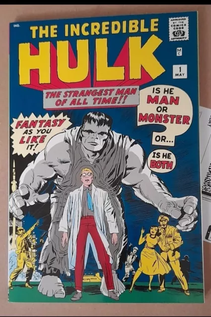 Mighty Marvel Masterworks: The Incredible Hulk Vol. 1 by Stan Lee (Paperback,...