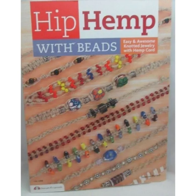 Designs Originals Hip Hemp With Beads Knotted Jewelry With Hemp Craft Book #3388