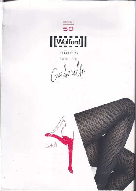 Collant Filet Wolford Shamila Taille L Couleur Café Au Lait - Neuf Avec étiquettes, Fabriqué En Autriche