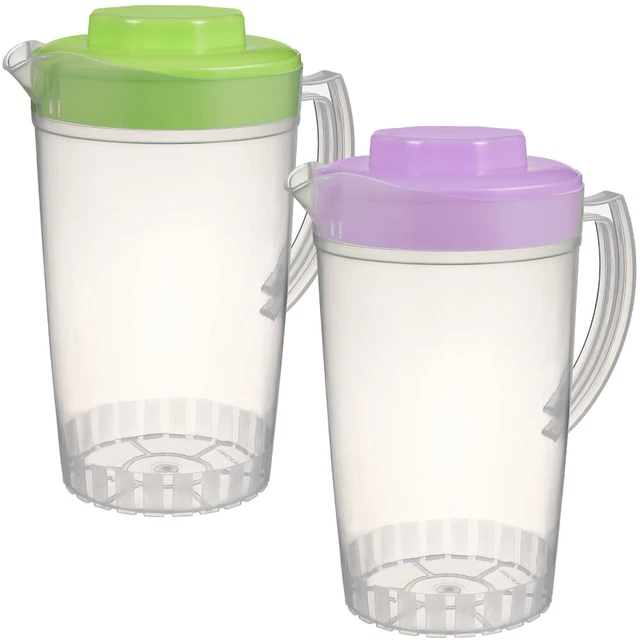 Carafe Addis Pour Frigo 1.5L - Sans BPA, Bec Verseur, Poignée, Idéale Pour Boissons