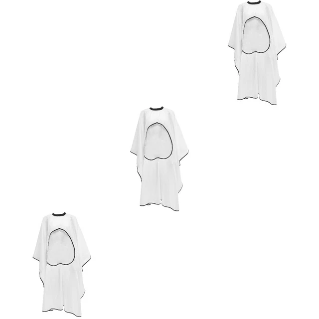 3x utili mantelli da taglio di capelli fini grembiuli da parrucchiere da donna pro taglio di capelli