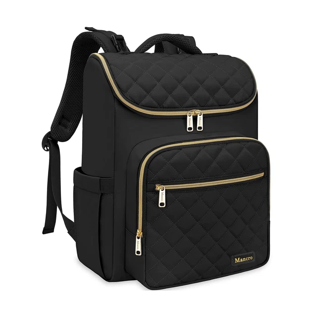 Mancro Diaper Bag Backpack, Multipurpose Baby Backpack for Travel with Stroll...