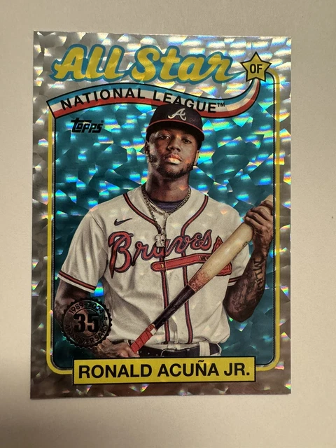 2024 Topps Tribute Relic used Ronald Acuña Jr /199 #SOA-RA