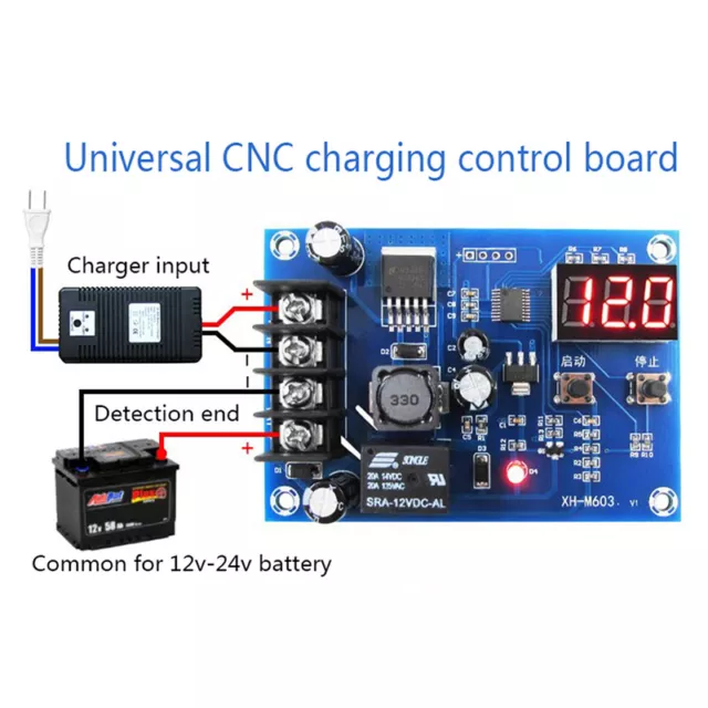 XH-M603 Digital LED Display Lithium Battery Charger Protection Board Modu.Q1