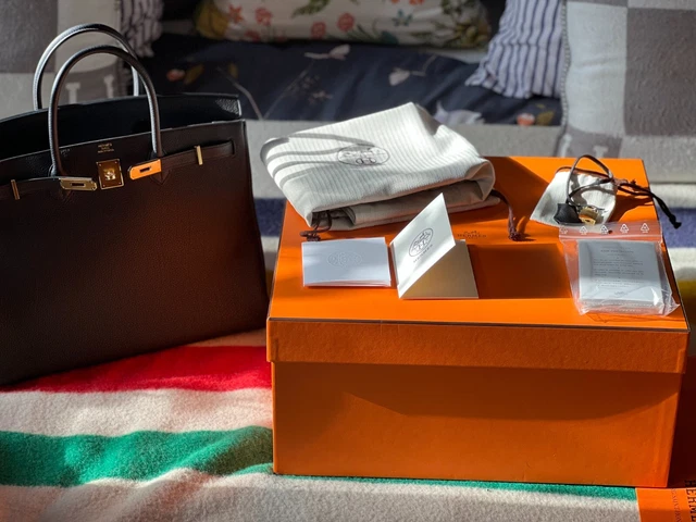 Brand New!!! Hermes Birkin Black Togo W. Gold Hardware Sz 40. No Reserve!!
