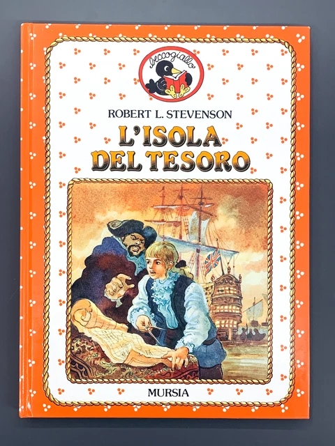 L'ISOLA DEL TESORO Libro Per Ragazzi Robert L. Stevenson Mursia Beccogiallo 1989