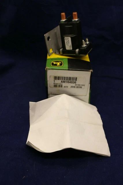 Original Equipment John Deere Many Models Listed Below Starter Solenoid AM104036