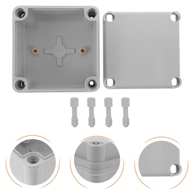 Weatherproof Project Box JUNCTION BOX ELECTRICAL Project Box Plastic Junction Box Outdoor ...