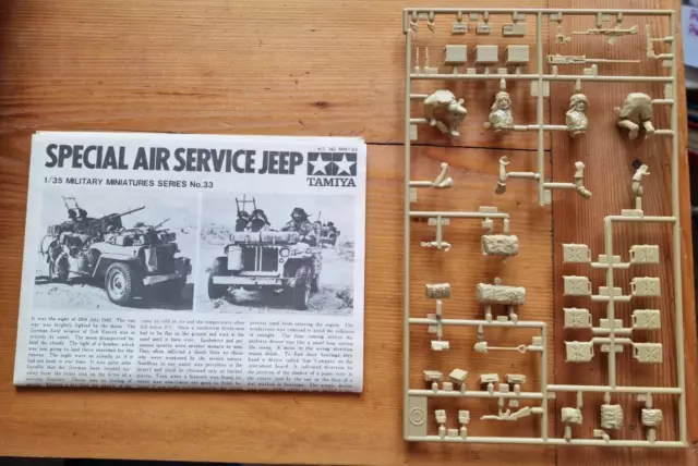 Maquette British Special Air Service Jeep Tamiya 35033 1/35ème Maquette Char Pro