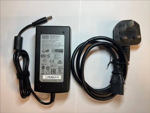 Replacement Channel Well Technology AC Adapter Model KPL-060F 12V 5A