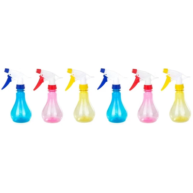 6 PCS Vaporisateur Vide Pour Les Cheveux Pulvérisateur D'eau Pression La Main