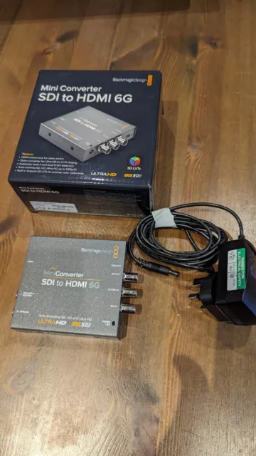 Blackmagic Design SDI to HDMI 6G Converter with PSU