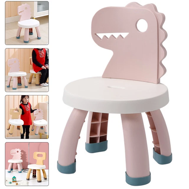 Silla trasera de dinosaurios dibujos animados silla para niños niños silla anticaída para