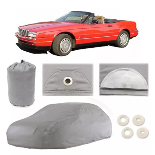 Cadillac Allante 5 Layer Car Cover Fitted Outdoor Water Proof Rain Snow Sun Dust