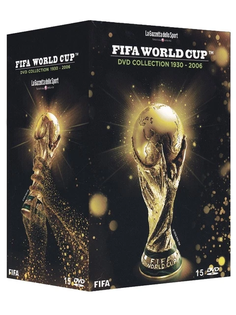 FIFA WORLD CUP DVD COLLECTION 1930 -2006 - sealed 15 Discs 24