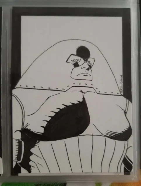 Juggernaut Marvel Hand Drawn Sketch Card By Evan R Driscoll Psc Aceo
