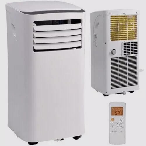 Mobile Klimaanlage Lokales Klimagerät mit Golden-Fin SMNDP-09 ECO 9000 BTU 2,6kW