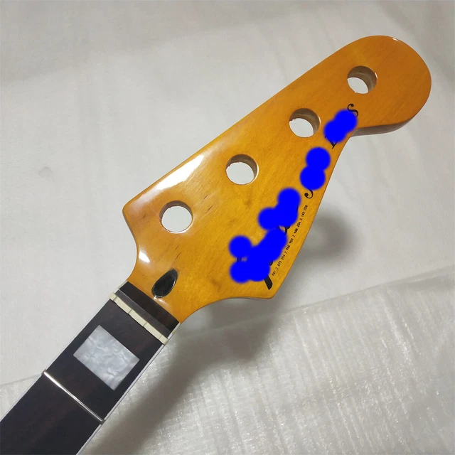 4 STRING JAZZ Bass Guitar Neck Maple 20 Fret 34inch rosewood