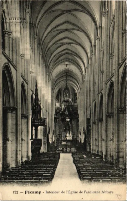 CPA FÉCAMP-Interieur de l'Église de l'ancienne Abbaye (347711)