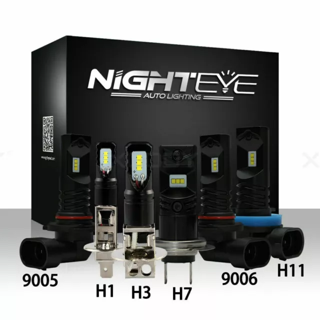 NOVSIGHT H1 H3 H7 H11 LED Nebel Scheinwerfer Fern Abblendlicht Birnen Auto Lampe