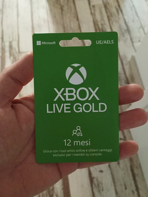 XBOX LIVE GOLD 12 MESI DIVENTA  Game Pass Core ABBONAMENTO  VERO  NO VPN