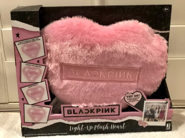 BLACKPINK Light-Up Plush Heart 6yrs And Up