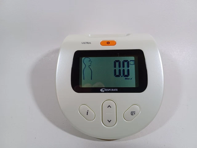 Monitor de respiración terapéutico RESPeRATE Ultra Single RR1521M solo probado funciona