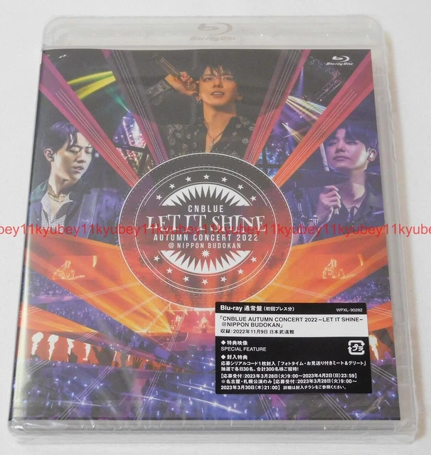 CNBLUE　Autumn LIVE ～LET IT SHINE～ CNBLUE AUTUMN CONCERT 2022 LET IT SHINE @NIPPON BUDOKAN DVD