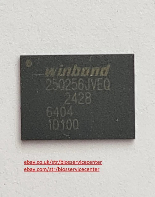 WINBOND 25Q64JVSIQ – 64MB (512Mbit) SPI Flash Speicher, SOP-8 Gehäuse, Für BIOS, HP Und Andere Mainboards, Unprogrammiert