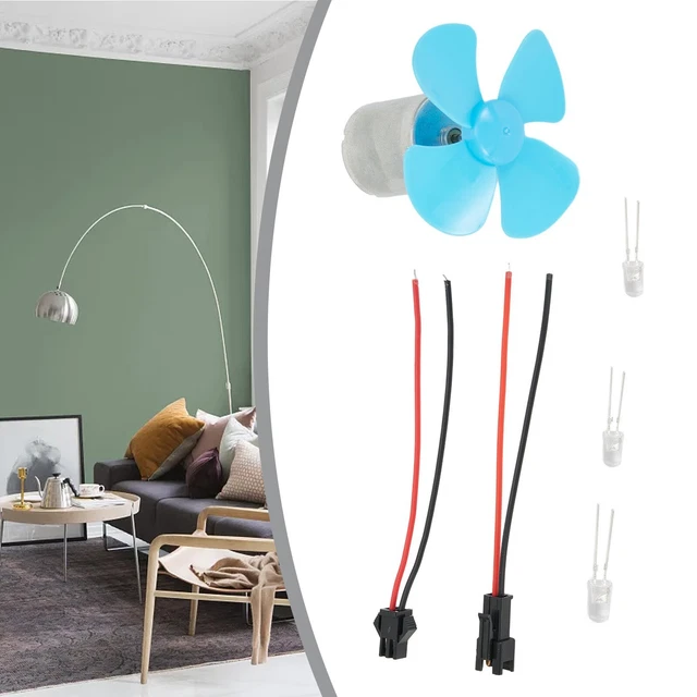 Kit de générateur de dynamo mini éolienne micro puissance pour projets hors r
