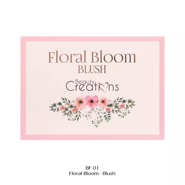 1 Beauty Creations Floral Bloom Paleta de Coloretes" BC - Bf01CM Joy's 3