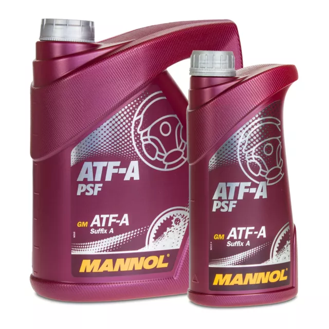 5 (4+1) Liter MANNOL ATF-A Automatik Getriebeöl / Automatiköl / GM Suffix A