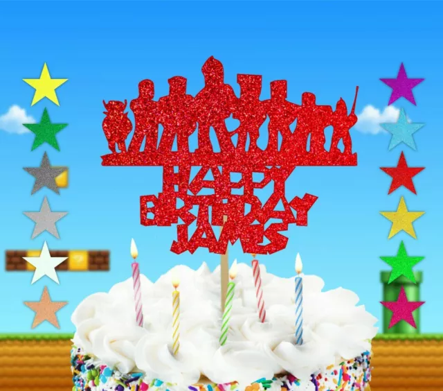 Roblox inspired edible handmade logo plaque / badge birthday cake