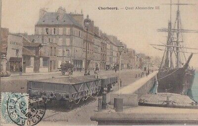 CPA CHERBOURG LE QUAI ALEXANDRE III 