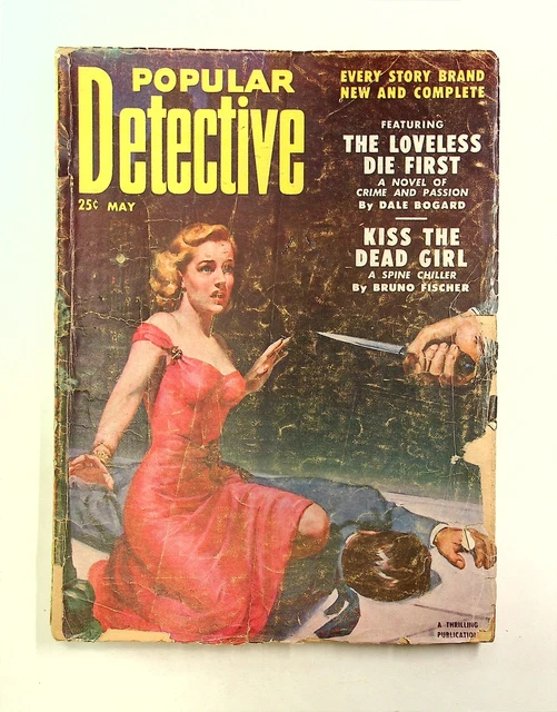 Popular Detective Pulp May 1952 Vol. 42 #3 GD+ 2.5