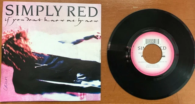 SIMPLY RED &IF YOU DONT KNOW ME BY NOW" 12" Single (MOVE ON OUT / SHINE ...