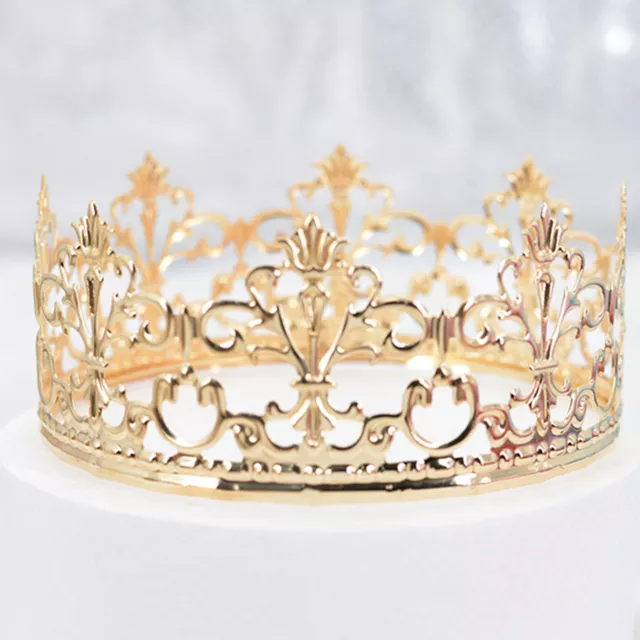 Crown Cake Topper Multipurpose Fine Workmanship Queen Crown Princess Headpiece