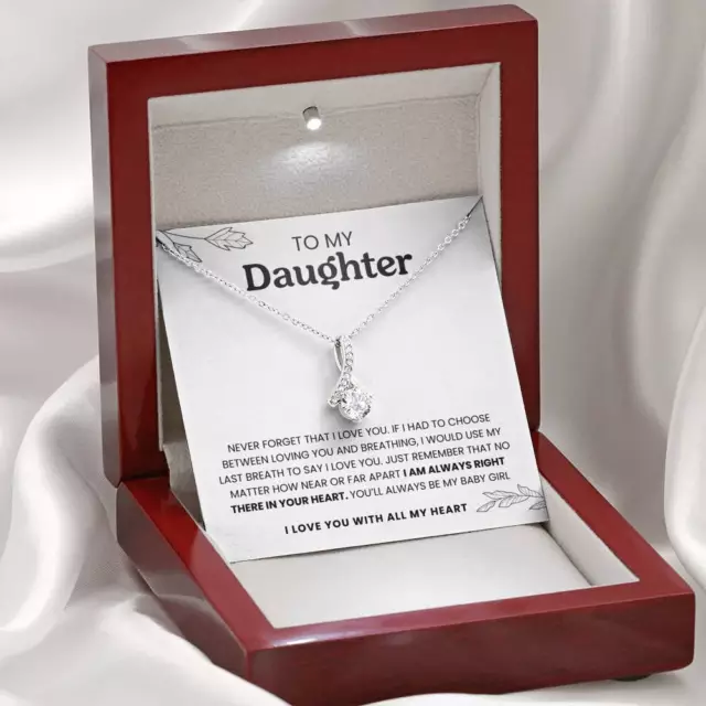 To my daughter necklace from dad discount