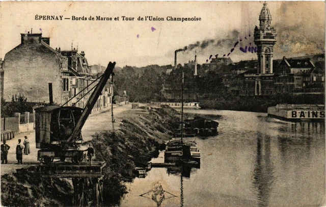 CPA ÉPERNAY - MARNE edges (364132)