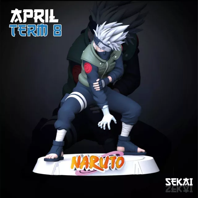 Kakashi NARUTO stampa 3D resina 8K *stampa su commissione*ACTION FIGURE