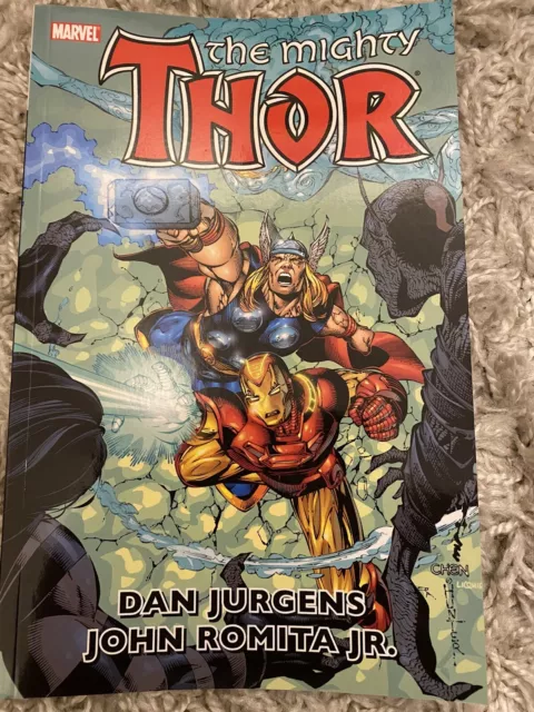THE MIGHTY THOR Vol. 3 Dan Jurgens John Romita Jr Marvel Graphic Novel TPB TP GN