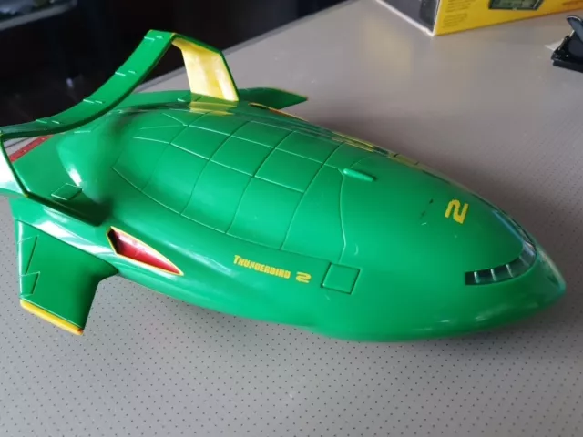 Thunderbirds 2 International Rescue 12” Inch Toy Bandai 2004 with sound.