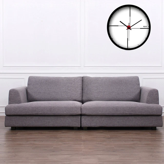 Horloge murale créative grande horloge murale muette horloge de salon moderne 8