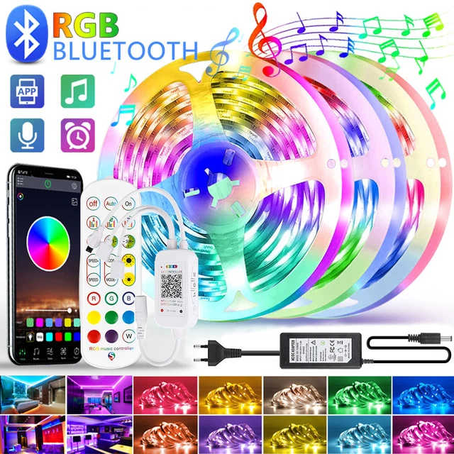 LED Stripe RGB Leiste Streifen 5050 Band Licht Lichtleiste Lichterkette 1m-30m