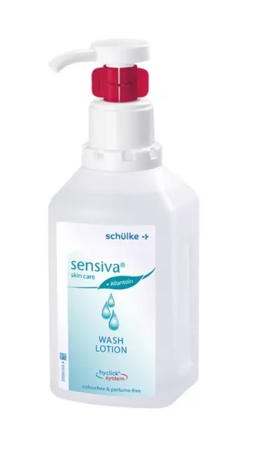 Schülke Sensiva Wash Lotion 500 ml hyclick milde Waschlotion Cremeseife Pumpe