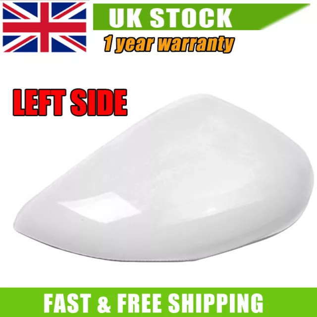 Passenger Left Side Wing Mirror Cover Cap Painted For Ford Fiesta MK7 2008-2017!