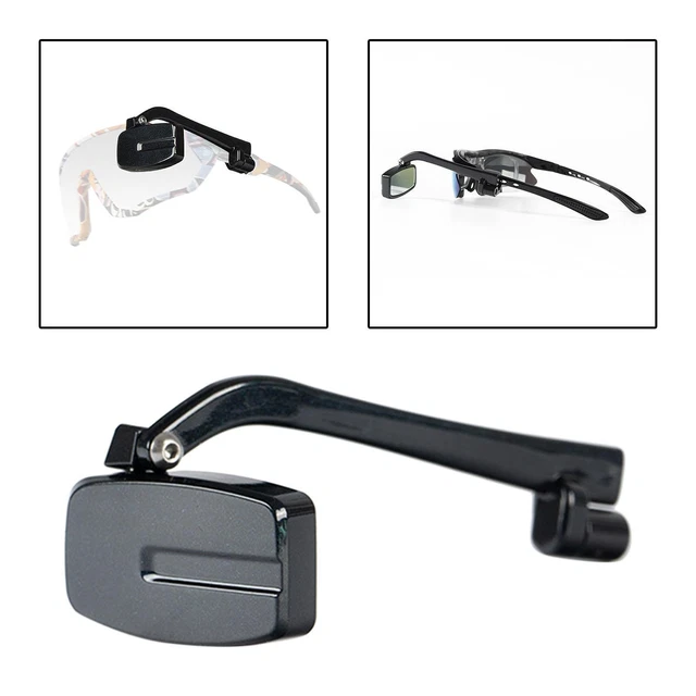 Glasses Rear View Eyeglass Mount Outdoor Helmet for Bike Riding